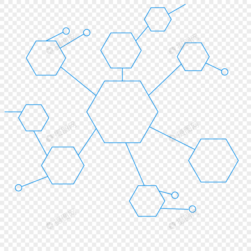 科技动态蓝色背景图片