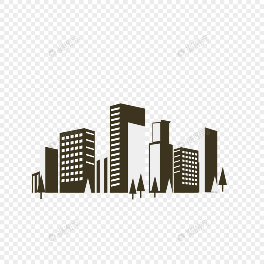 城市矢量素材图片