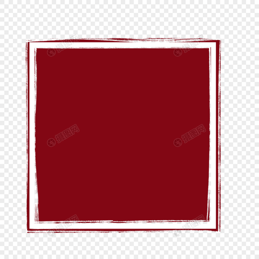 深红色方形背景图片