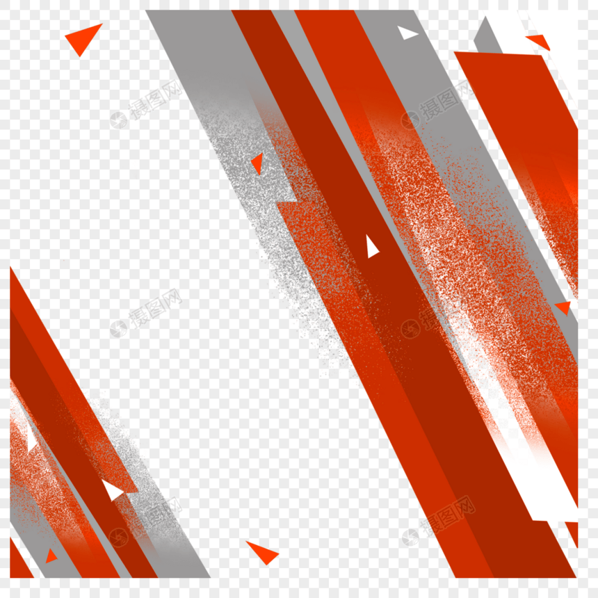 边框体育抽象红棕色渐变线条图片