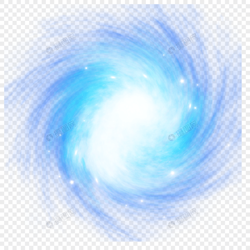 漩涡星云宇宙光效图片