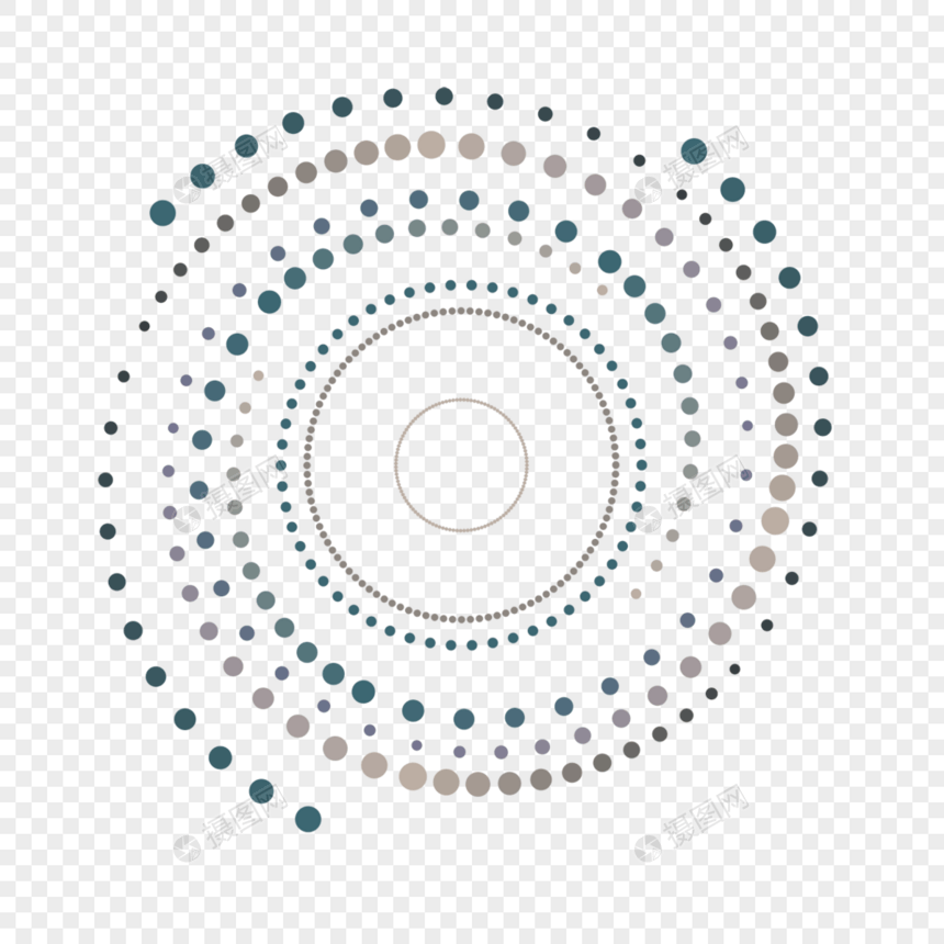 抽象螺旋圆圈图片