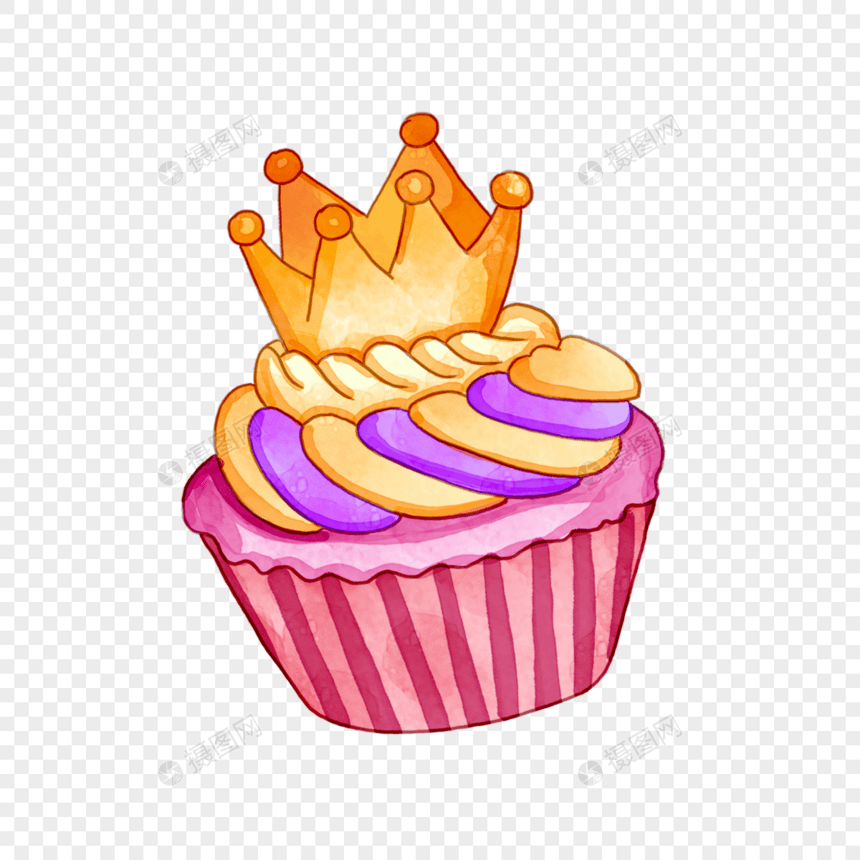 皇冠小蛋糕图片
