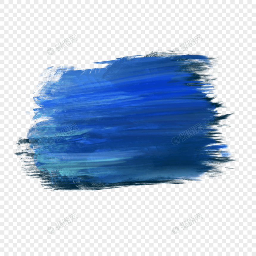 海军蓝创意油漆笔刷图片