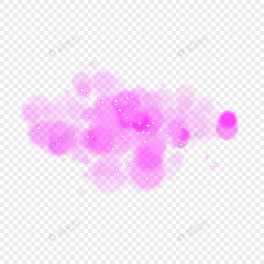 淡紫色层叠光圈抽象光效图片