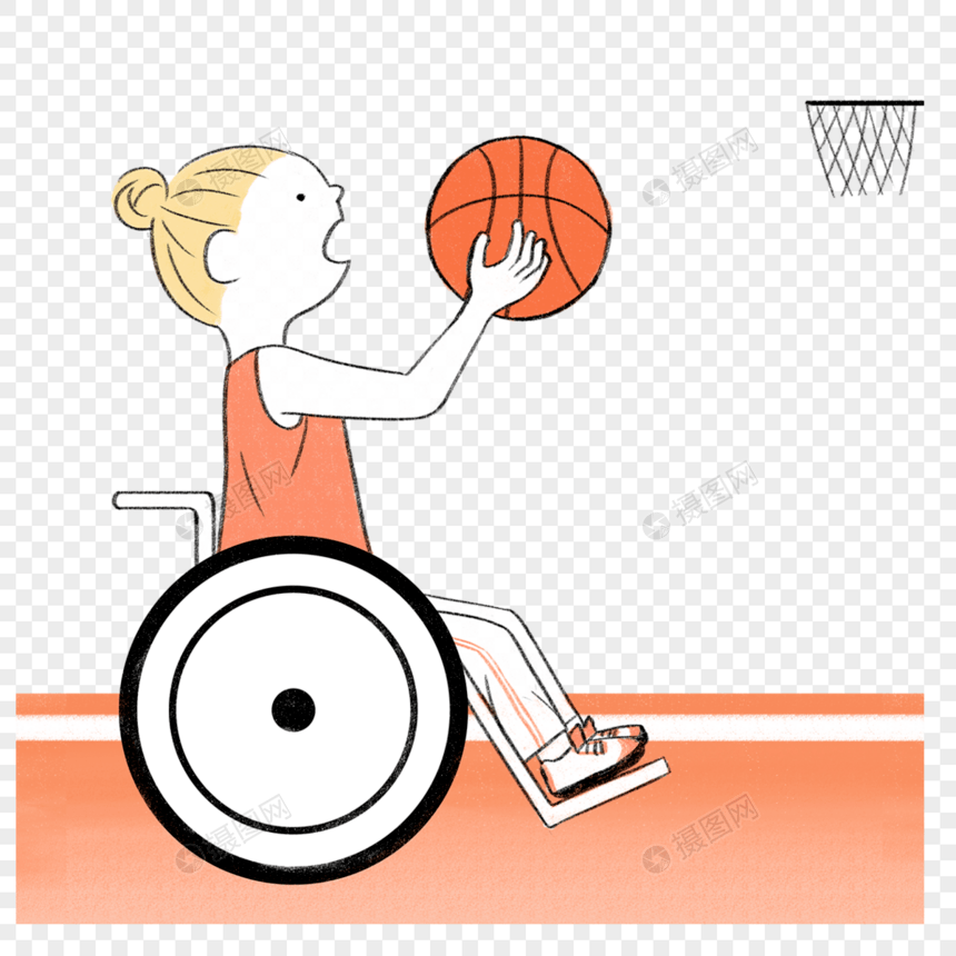 残疾奥运会轮椅篮球图片