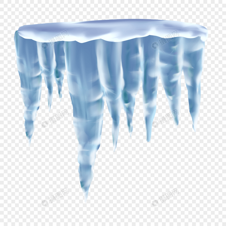 冰柱冰尖寒冷冰块图片