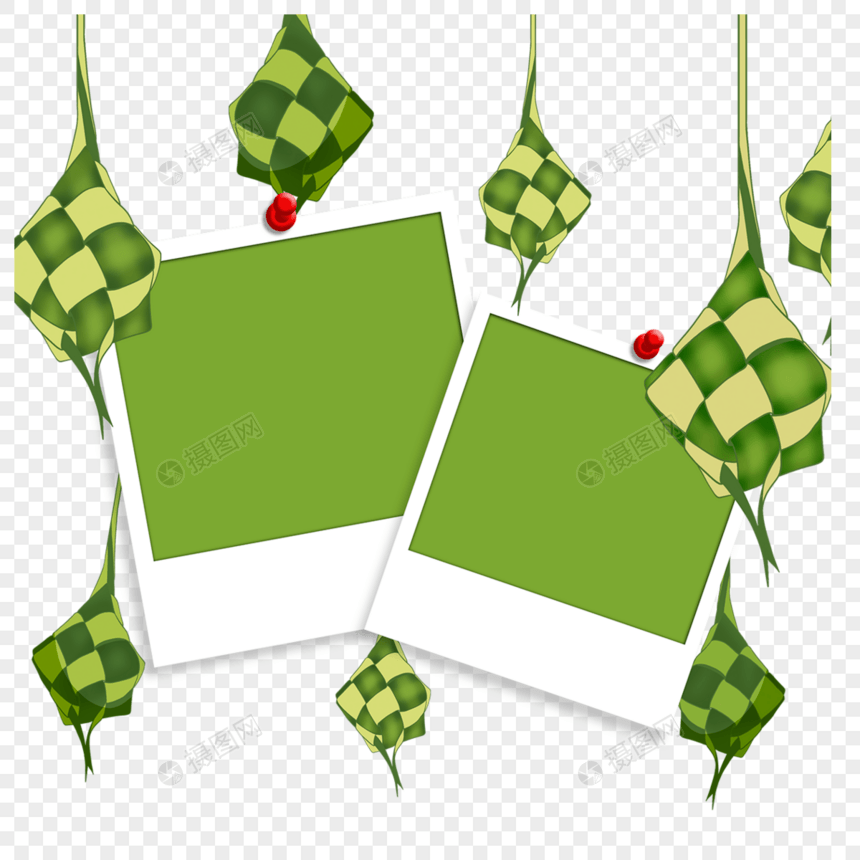 吊坠ketupat框架图片