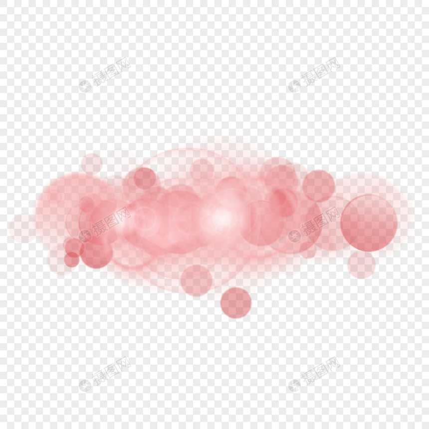 粉色抽象光效圆形光晕图片