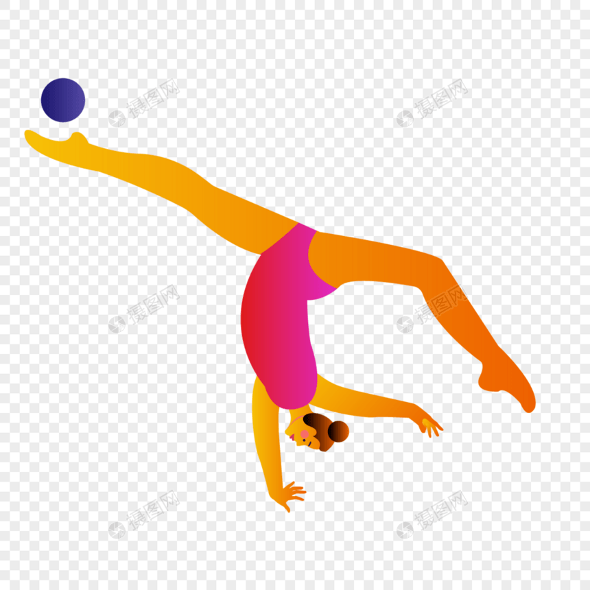 体操运动人物图片