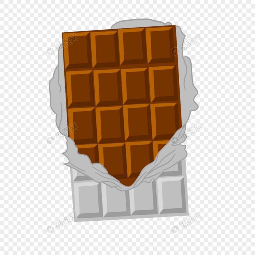 巧克力薄纸棕色甜品图片图片