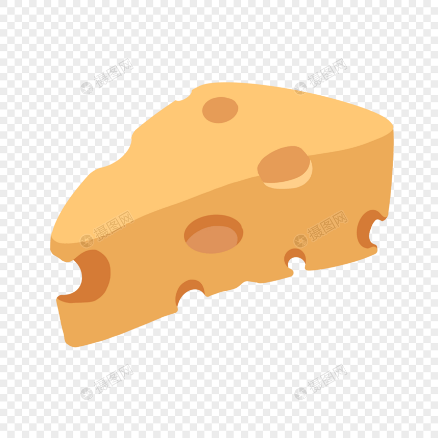 矢量黄色奶酪图片