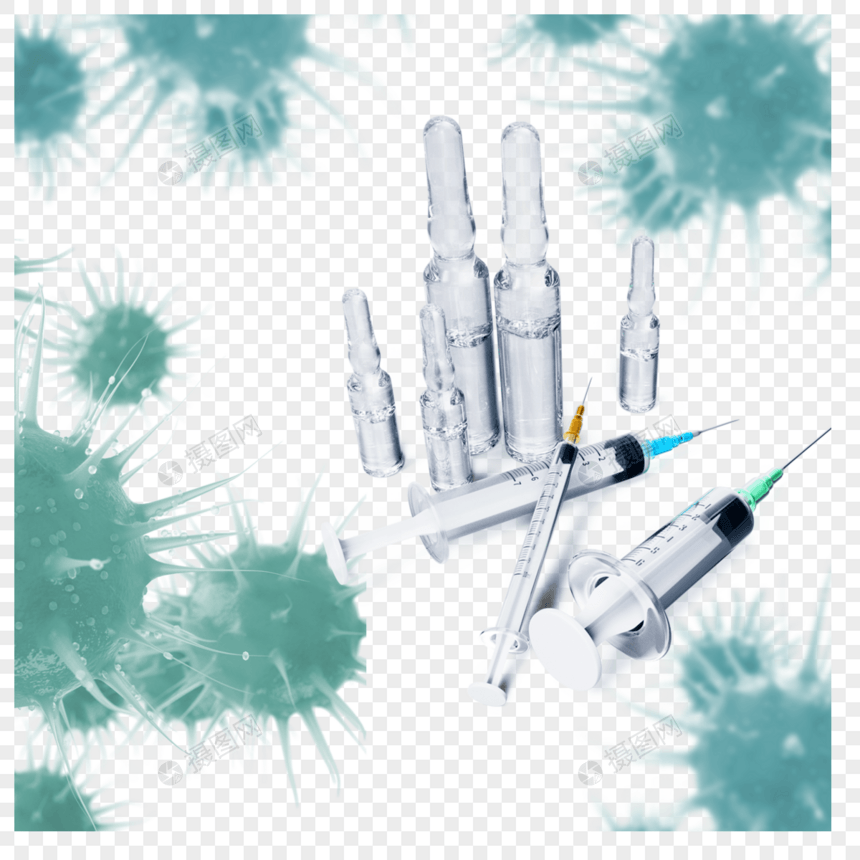 疫苗3d新型冠状图片