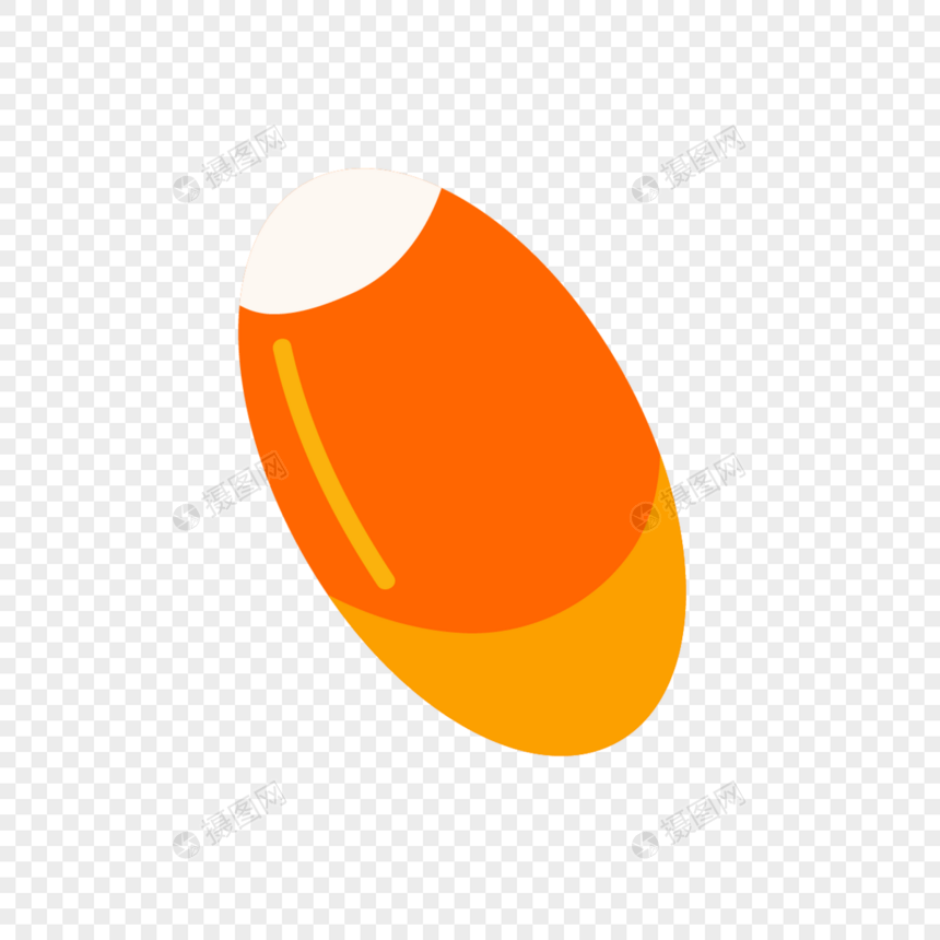橙色万圣节软糖图片