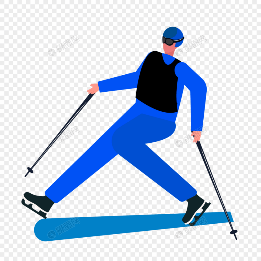 冬季滑雪单板运动图片