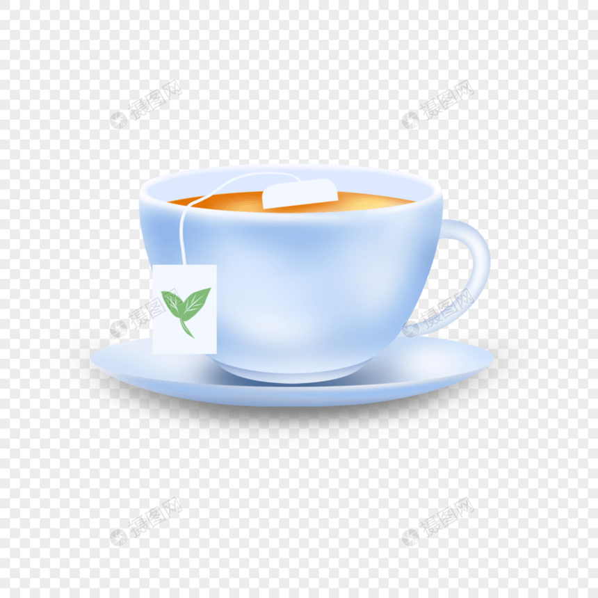 茶叶茶水饮品写实风格图片