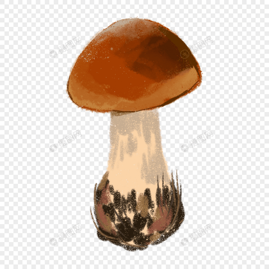 蘑菇童话风格水彩图案图片