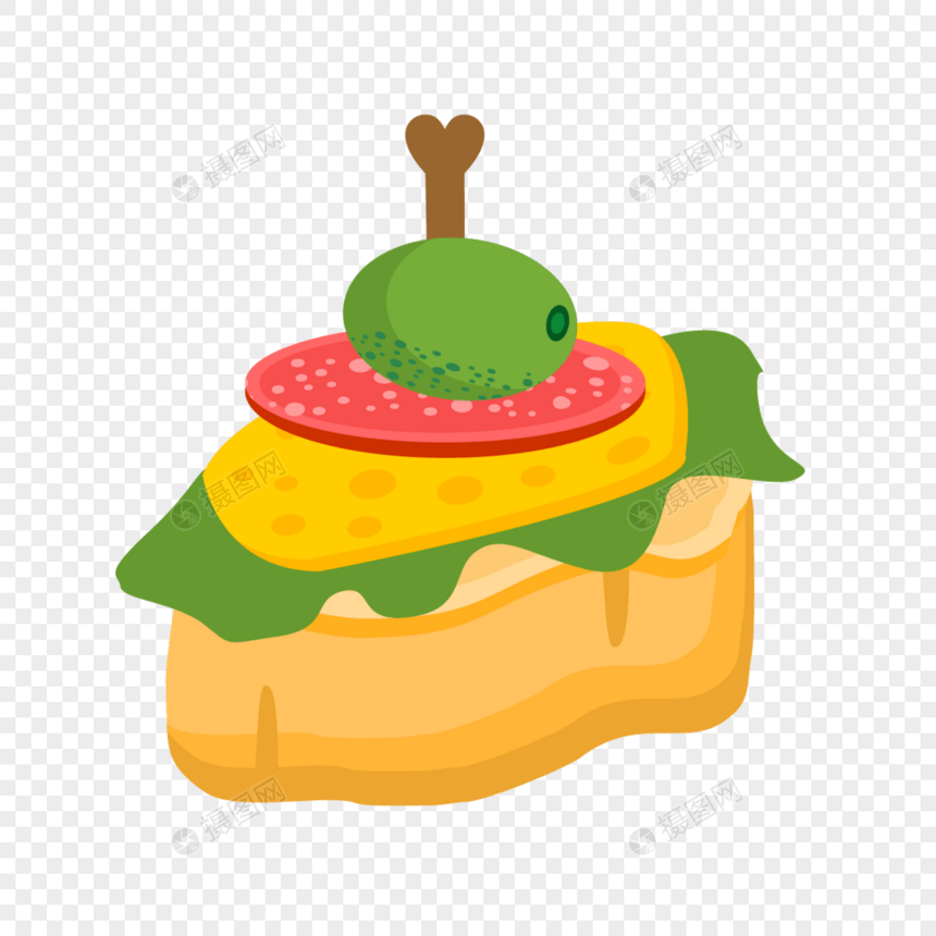 世界塔帕节柠檬菠萝烤面包图片