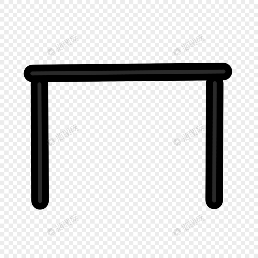 平面风格手绘家具桌子图片