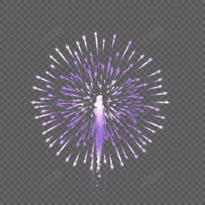 紫色圆点扩散光影效果插图图片