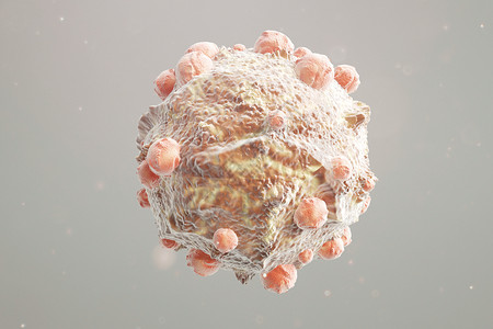 3D癌细胞模型图片