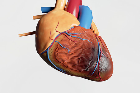 供血不足三维心绞痛场景设计图片