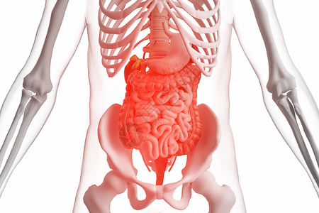 慢性咽喉炎胃肠疾病场景设计图片