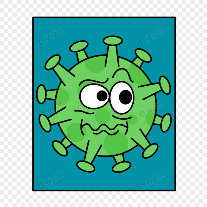 病毒怪异表情图片