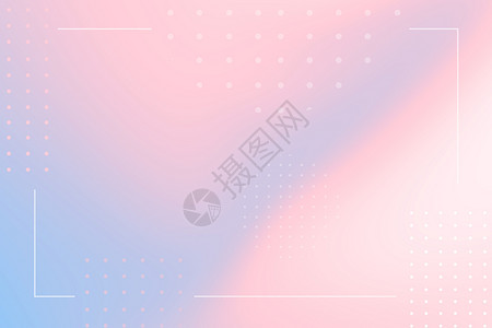 粉色折角边框粉色线框光感背景设计图片
