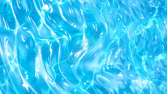 蓝色水纹特效清凉水纹背景设计图片
