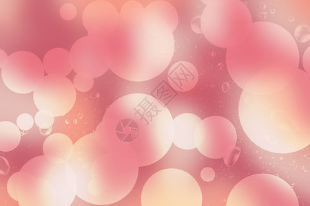 粉色系抽象水泡背景图片