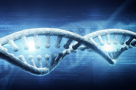 蓝色创意dna基因医疗图片