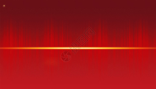 飘动的丝绸大气红金背景GIF高清图片