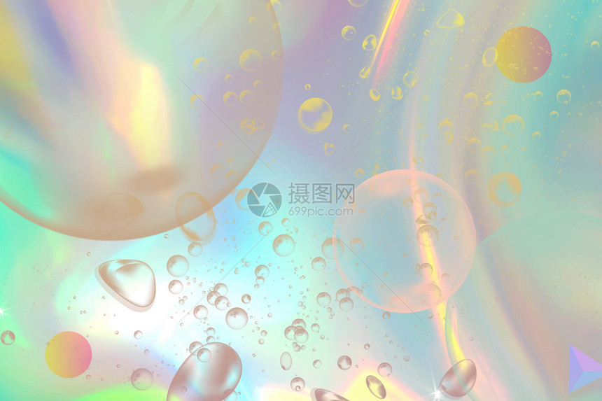 颜色气泡背景图片