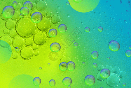 绿色水珠抽象水泡gif动图图片