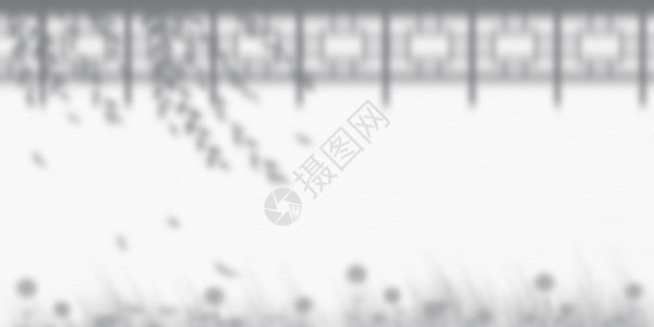 中式围栏光影背景背景图片