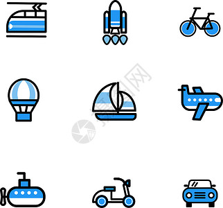 运输工具图标图片