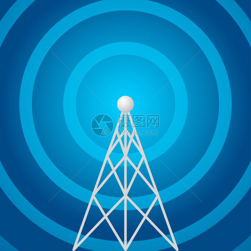 无线电塔形状图片