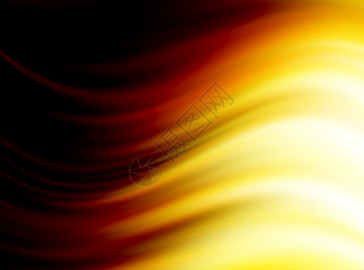 概念火背景黑色和橙色波浪图片