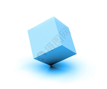 空白蓝箱背景图片