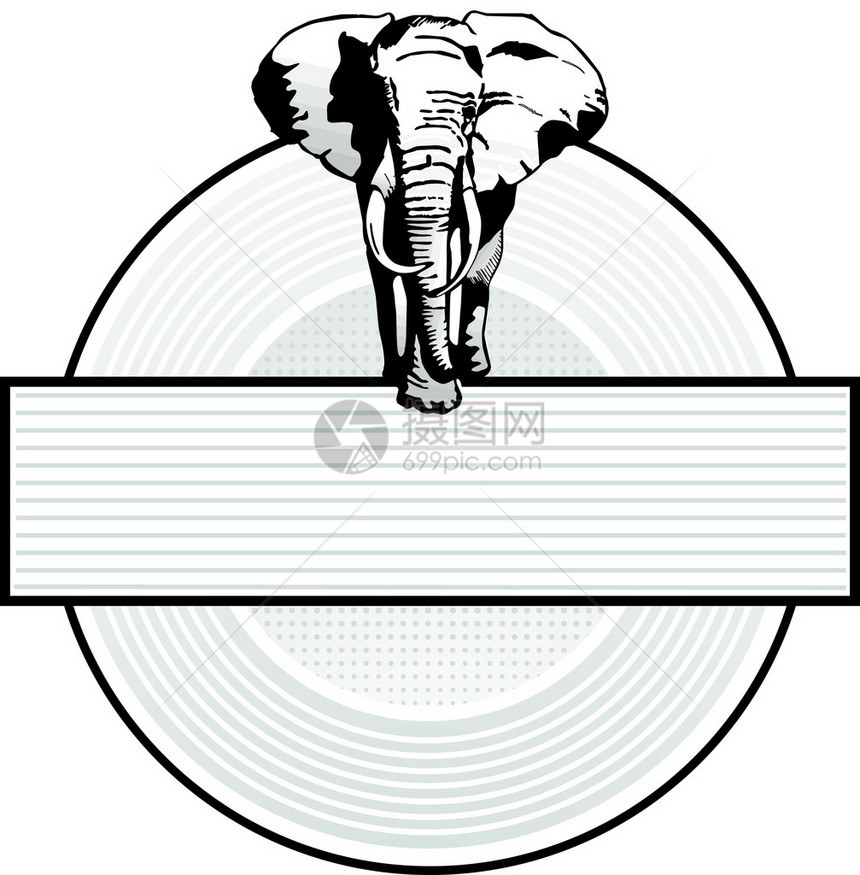 大象标志图片