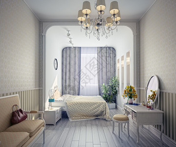 帕拉斯雅典娜现代豪华卧室内设计图片