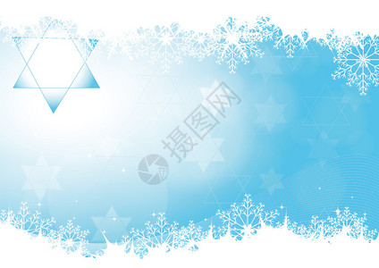 Hanukkah的蓝色图片