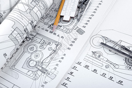 工业绘图细节和几种绘图工具图片