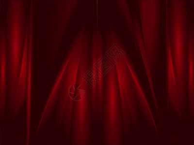 红色丝绸材料背景矢量图片