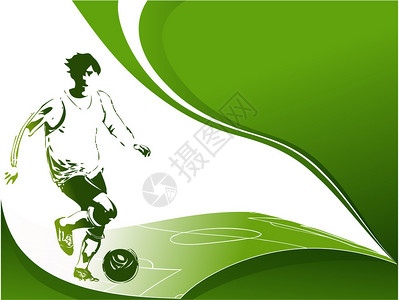 恰纳卡莱与球员的抽象橄榄球背景插画