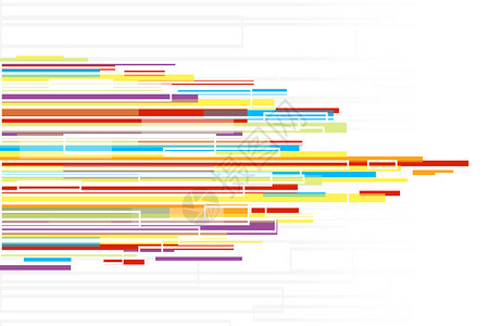 抽象背景上的彩色条纹插图背景图片