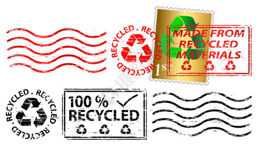 回收信件邮资标记和邮票图片