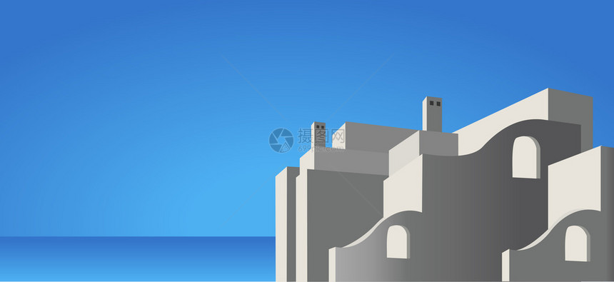 关于地中海建筑和图片