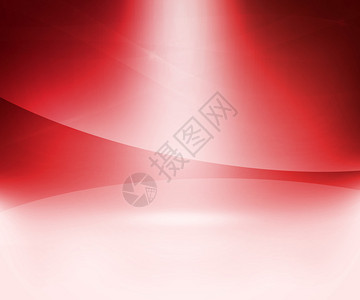红色发光抽象背景图片